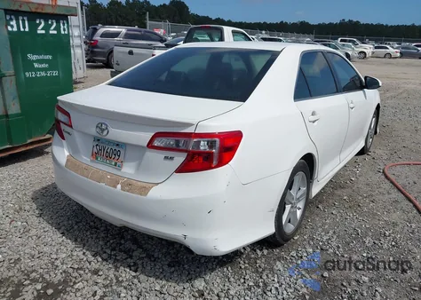 2014 Toyota Camry Se from USA, damaged, VIN 4T1BF1FKXEU728524